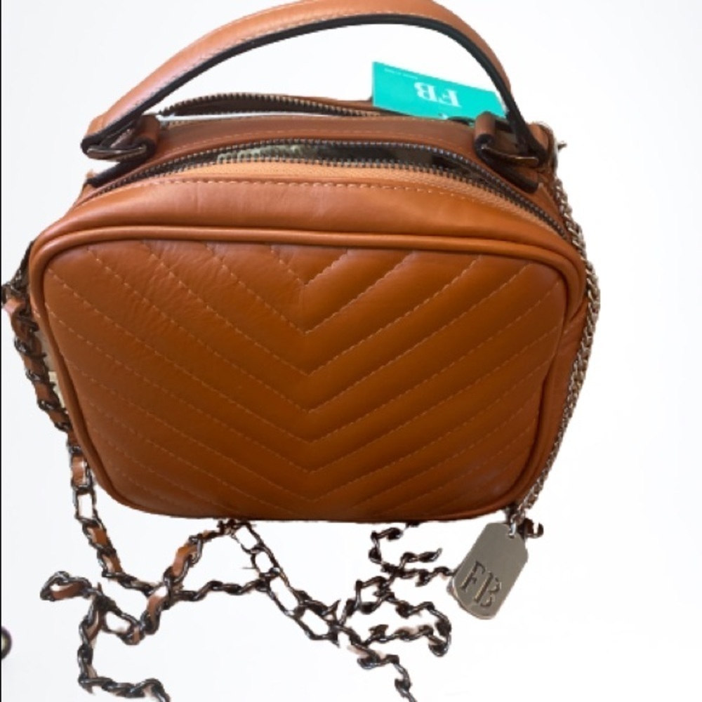 🆕 Federica Bassi Italian Leather Crossbody NWT